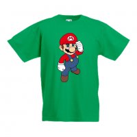 Детска тениска Супер Марио Super Mario 12, снимка 4 - Детски тениски и потници - 33082927