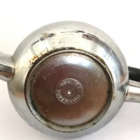 Винтидж бронзов никелиран чайник №0410, снимка 5 - Антикварни и старинни предмети - 33595721