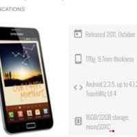 Телефон Samsung Galaxy Note gt n7000 wifi GPS super amoled telefon, снимка 5 - Samsung - 43371117