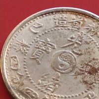 РЕПЛИКА КОПИЕ на стара сребърна Китайска монета перфектно състояние за КОЛЕКЦИОНЕРИ 41470, снимка 7 - Нумизматика и бонистика - 43164973