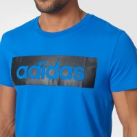 adidas Sports Essentials Linear T-shirt - страхотна мъжка тениска, снимка 1 - Тениски - 32997360