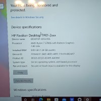 Продавам HP Pavilion Desktop TP01, снимка 2 - Работни компютри - 40203862