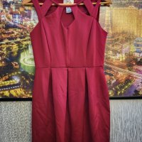 Червена рокля, снимка 1 - Рокли - 38698030