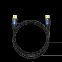 Vention кабел Display Port 1.4 DP M / M 8K 2m - Cotton Braided, Blue Aluminum Alloy - HCELH, снимка 9 - Кабели и адаптери - 43454891