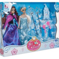 Ледени принцеси кукли с аксесоари, снимка 1 - Кукли - 43294316