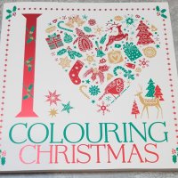 I Heart Colouring Christmas / Коледно оцветяване , снимка 1 - Детски книжки - 23389850