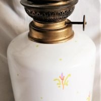 голяма ретро керамика лампа Франция, снимка 1 - Антикварни и старинни предмети - 35479924