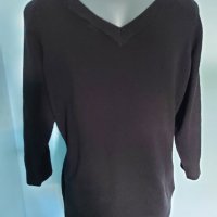 Много еластичен пуловер с открити рамене / унисайз , снимка 3 - Блузи с дълъг ръкав и пуловери - 33424665
