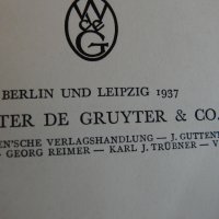  Немска научна книга - 1937 г , снимка 2 - Други ценни предмети - 28217559