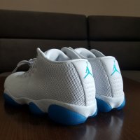 100% ОРИГИНАЛНИ Jordan Horizon low pure platinum blue lagoon, снимка 4 - Маратонки - 28459898