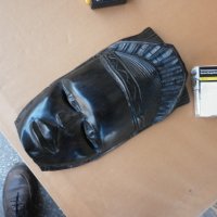 Голяма масивна маска абанос 30 / 16.5 см, снимка 2 - Антикварни и старинни предмети - 43370245