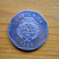 монети - Коста Рика, снимка 4 - Нумизматика и бонистика - 43926728