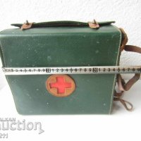  стара армейска зелена медицинска чанта червен кръст аптечка, снимка 7 - Други ценни предмети - 28872904