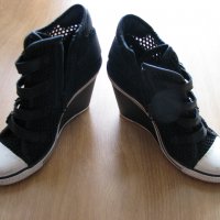 Сандали обувки кецки с висок ток-НОВИ, снимка 3 - Сандали - 28472019