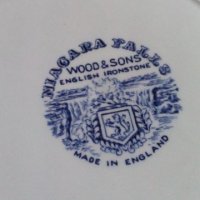 Порцеланова чиния Wood Sons, снимка 8 - Чинии - 27294208