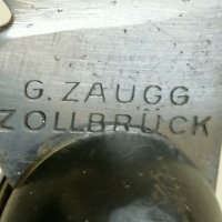 Сгъваем нож от ножаря G. Zaugg Zollbrück BERN ШВЕЙЦАРИЯ, снимка 7 - Ножове - 43253966
