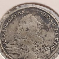 Сребърна монета 20 кройцера 1763г. Адам Фридрих фон Сеинсхеим Вюрцбург 29758, снимка 6 - Нумизматика и бонистика - 43000781