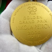 Награден златен медал-Победител-Турнир Никола Петров-Златен медалист, снимка 4 - Колекции - 43506917