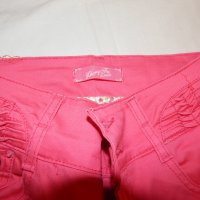 Розови дънки 9-10 години, снимка 6 - Детски панталони и дънки - 27042910