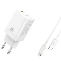 Бързозареждащо Стенно зарядно за телефон 65W - CE10 PD - ХО, снимка 2 - Друга електроника - 42989578