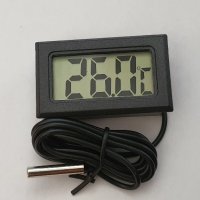LCD Термометър за вграждане -50 до +110 °C, снимка 2 - Друга електроника - 40192098