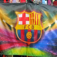 FC Barcelona Flag-3 размера-ПОСЛЕДНИ БРОИКИ!, снимка 1 - Футбол - 43092322
