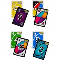 Карти за игра Uno Flip GDR44 - на български език , снимка 2 - Игри и пъзели - 32654038