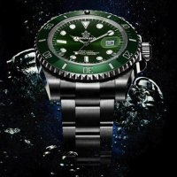 Мъжки часовник Reginald Silver Green сребристо-зелен неръждаема стомана нов luxury , снимка 8 - Мъжки - 37005727