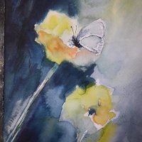 Картина: "Пеперуда", снимка 2 - Картини - 33678490