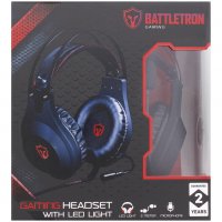 Геймърски слушалки Battletron Gaming-Headset, снимка 6 - Слушалки и портативни колонки - 27965217