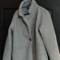 НАЛИЧНИ Сиво преходно палто сако с кашмир внос от Англия  М размер, снимка 5 - Палта, манта - 26755446