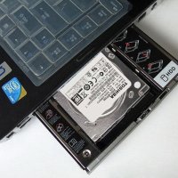 Caddy за слагане на втори HDD в лаптоп, снимка 2 - Твърди дискове - 43425766