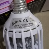 Висококачественни 2 в 1 ЛЕД  крушка LED Lamp убиец на насекоми и комари за дом офис магазин заведен , снимка 12 - Лед осветление - 33524107