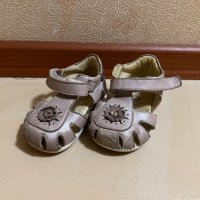 Розови сандали за момиче КК - Колев и Колев - Размер 19, снимка 1 - Бебешки обувки - 43381961