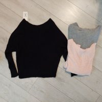 нови три цвята пуловери, снимка 1 - Блузи с дълъг ръкав и пуловери - 43148715