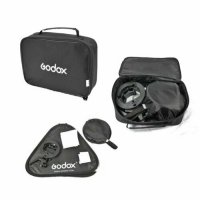 Софтбокс Godox 80х80см + aдаптер за ръчна светкавица Godox S2 - чисто нов, снимка 3 - Светкавици, студийно осветление - 37385339