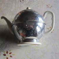 Уникален порцеланов чайник кана Арт Деко , снимка 1 - Други - 27561044