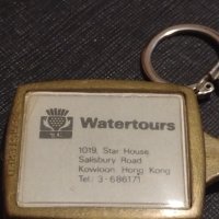 Рекламен ключодържател Watertours Hong Kong рядък за КОЛЕКЦИЯ ДЕКОРАЦИЯ 42301, снимка 2 - Колекции - 43618391
