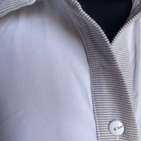 ARMANI JEANS бяла риза без ръкав размер М, снимка 2 - Ризи - 26218129