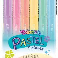 Ученически комплект с куфарчe Colorino “PASTEL“, снимка 4 - Рисуване и оцветяване - 43850291