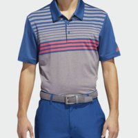 adidas Ultimate365 3-Stripes Heathered Polo Shirt - страхотна мъжка тениска, снимка 1 - Тениски - 40882871