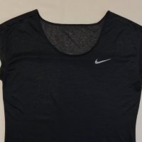 Nike DRI-FIT оригинален потник M Найк черен потник топ спорт тениска, снимка 2 - Спортни екипи - 28960734