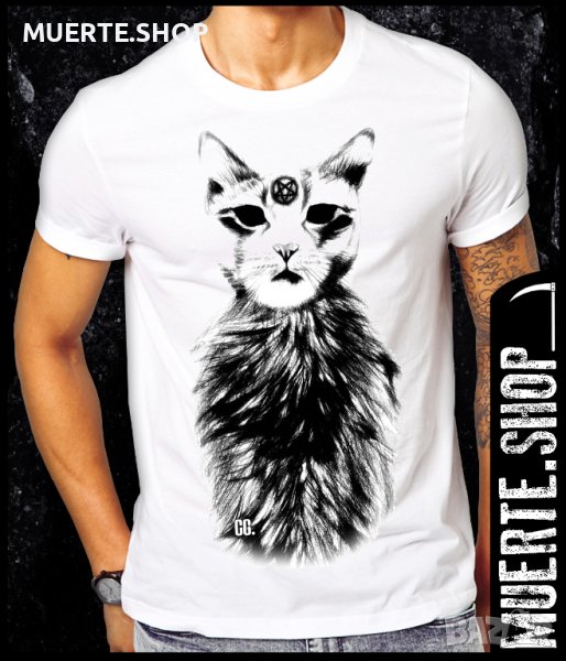 Тениска SATANIC CAT, снимка 1
