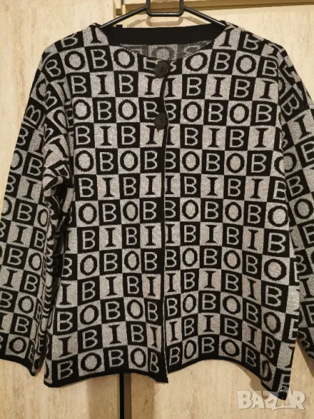 страхотна жилетка с блестящ ефект, снимка 1