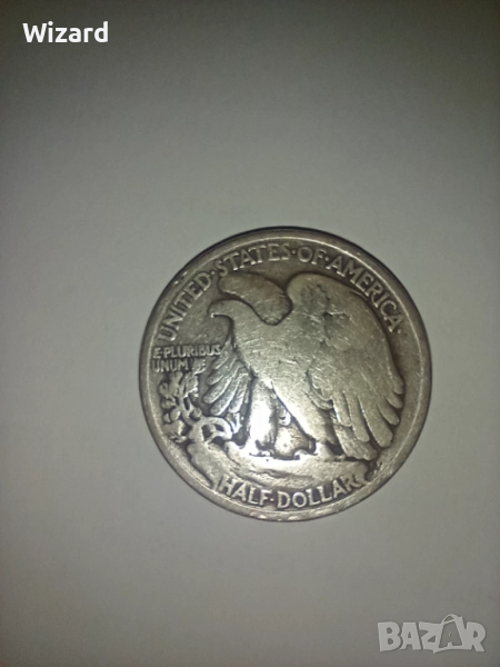 1/2 долар 1934 САЩ сребро рядка, снимка 1