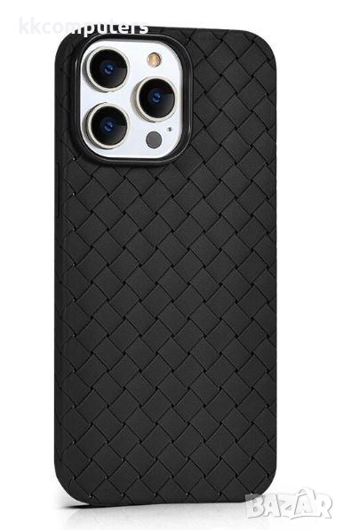 Калъф силикон Плетен / Черен / за iPhone 17 Air 6.5 Баркод : 3132475, снимка 1