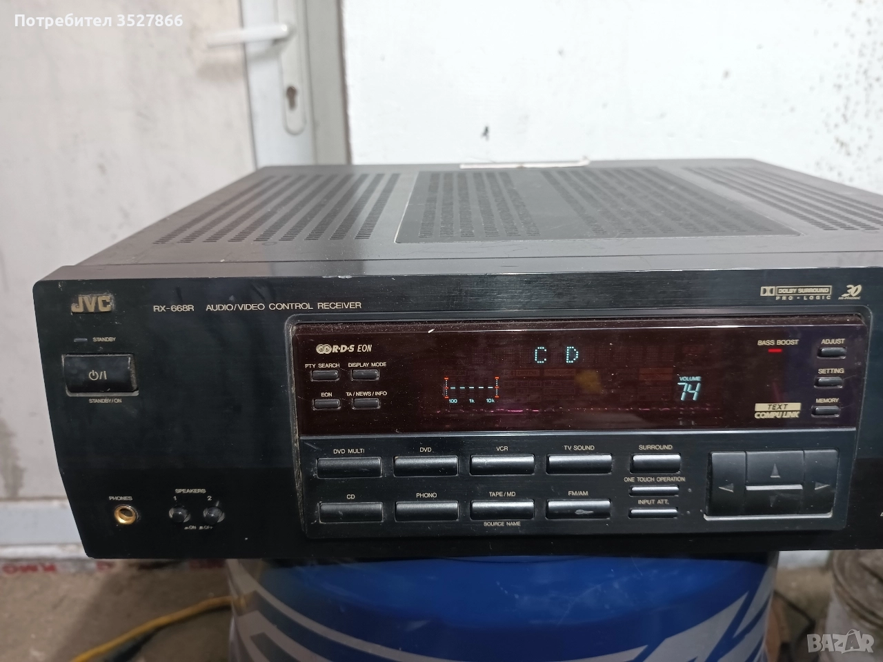 Ресийвър JVC RX -668, снимка 1