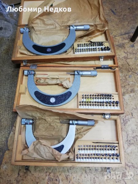 Микрометър резбомер 75-100 100-125 125-150, снимка 1