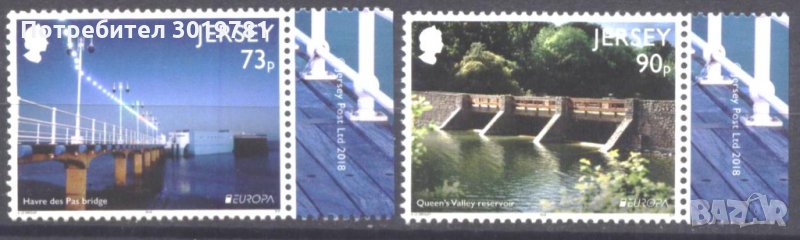 Чисти марки Европа СЕПТ 2018 от Джърси, снимка 1