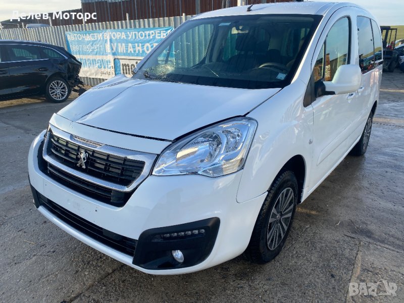 Peugeot Partner Tepee 1. 6 BlueHDi 100 кс. , 5 ск. , двигател BHY, 110 000 km, 2017, euro 6B, Пежо П, снимка 1